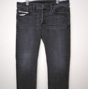 Diesel Viker Jeans Regular Straight Gray Black